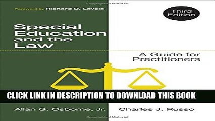 [PDF] Special Education and the Law: A Guide for Practitioners Popular Online