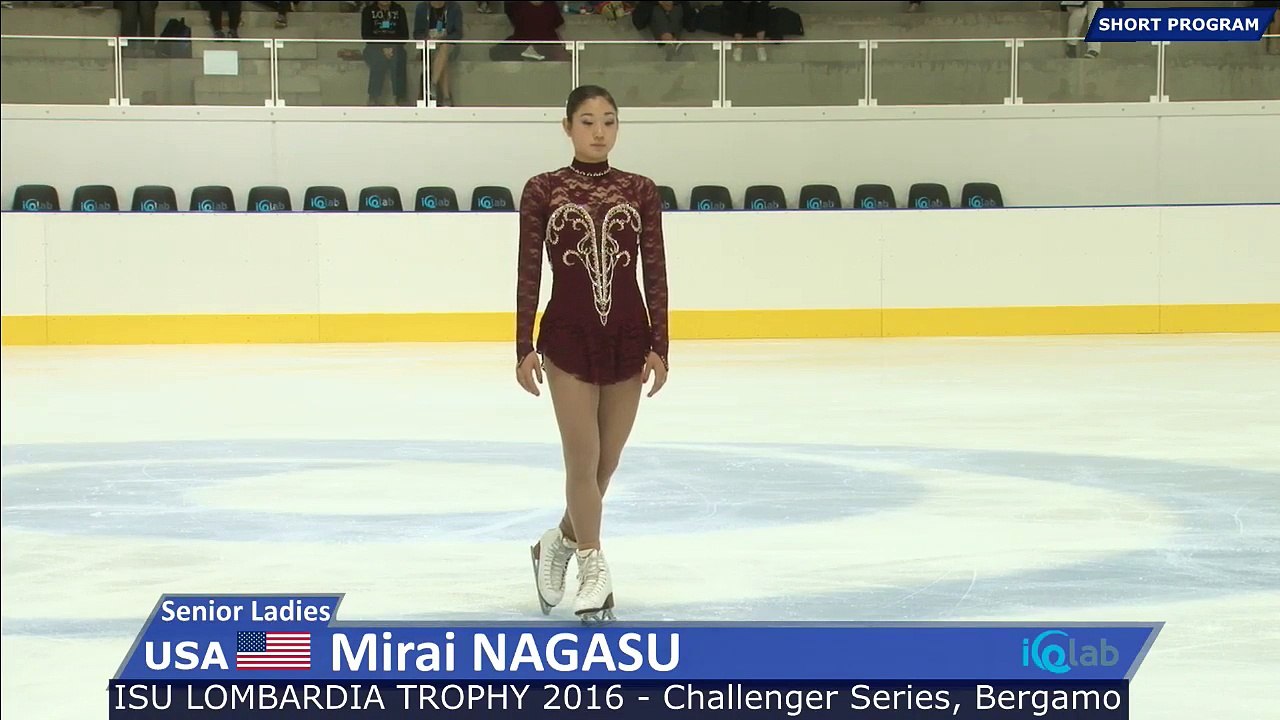 長洲未来 Mirai NAGASU - SP / Lombardia Trophy 2016