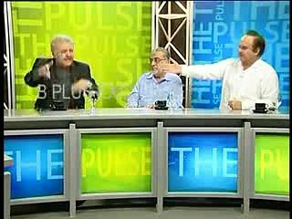 PTI Throws Glass at PPP Guest in Talk Show Pakistan Politics