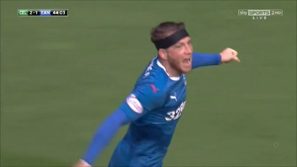 Joe Garner Header Goal vs Celtic (2-1)