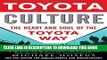 [PDF] Toyota Culture: The Heart and Soul of the Toyota Way Popular Collection