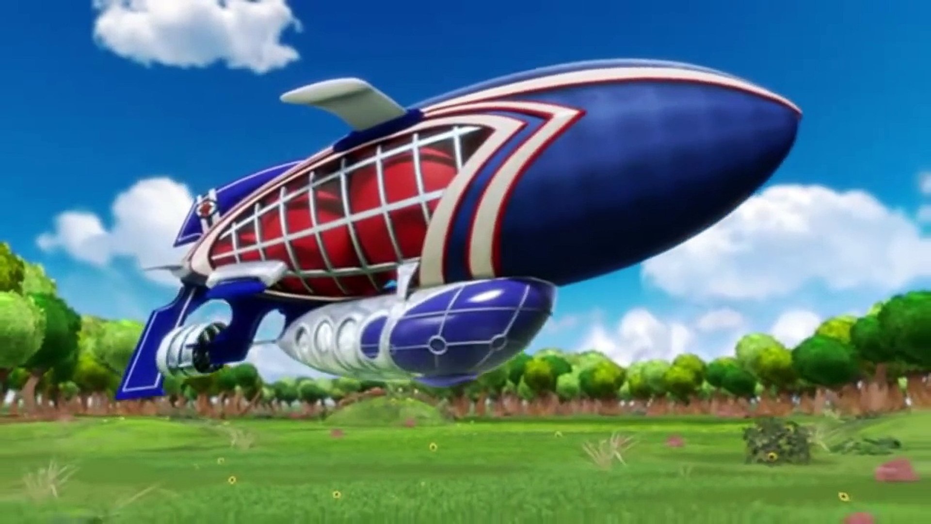 lazy town sportacus airship