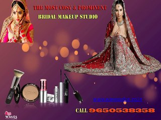 Grab negotiable offers,visit most cosy & prominent bridal makeup studio in noida.