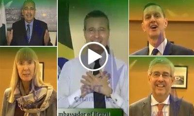 Pakistan's National Anthem by Ambassadors