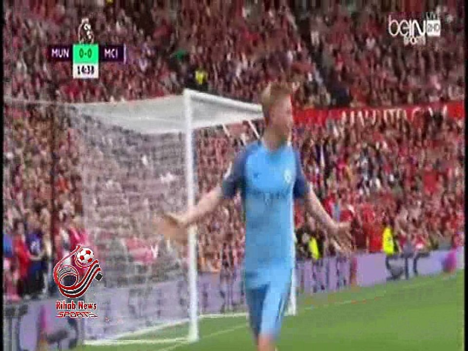 اهداف مباراة ( مانشستر يونايتد 1-2 مانشستر سيتي ) الدوري الانجليزي
