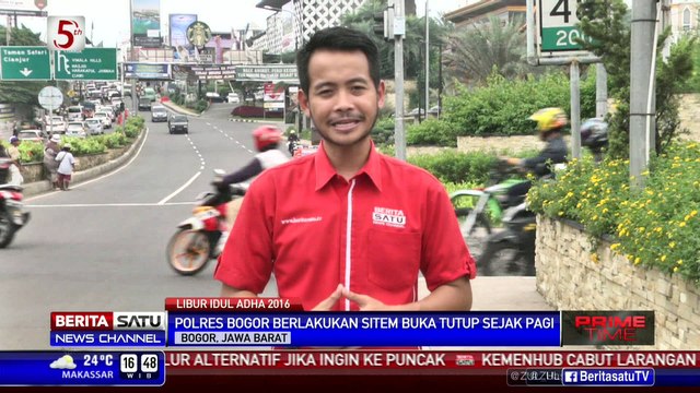 Polres Bogor Berlakukan Sistem Buka Tutup Selama Libur Idul Adha