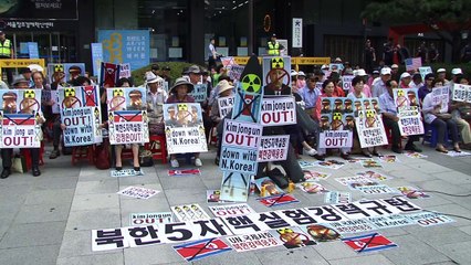 Séoul: manifestation contre le régime nord-coréen