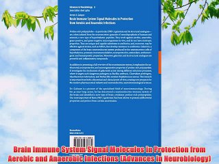 [PDF] Brain Immune System Signal Molecules in Protection from Aerobic and Anaerobic Infections