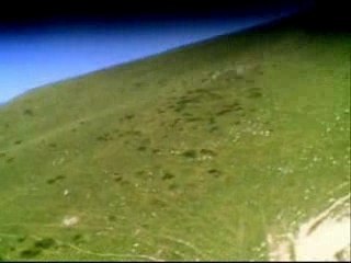 vol de pente à la Hourquette (pyrénées)