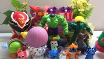 Llilo and Stitch,PLAY DOH Surprise Toys with surprise eggs,Shopkins,Hulk,Egg Surprise Toys for Kids