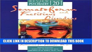 [PDF] Somatoform and Factitious Disorders Popular Colection