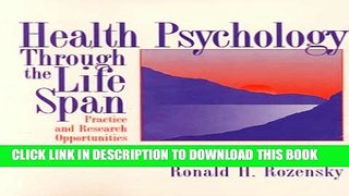 [PDF] Health Psychology Through the Life Span: Practice   Research Oportunities Popular Colection