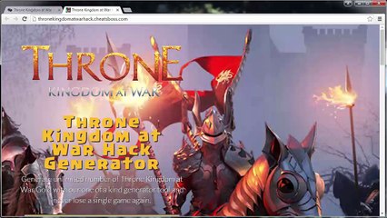 Throne Kingdom at War Mod Hack For Get Gold - Working Android / iOS