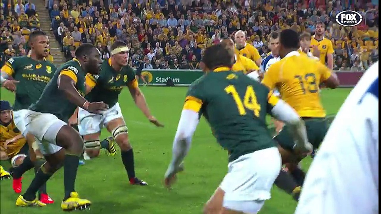L'Australie s'impose face aux Springboks