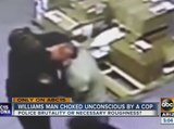 Williams man speaks out after being choked by a police officer