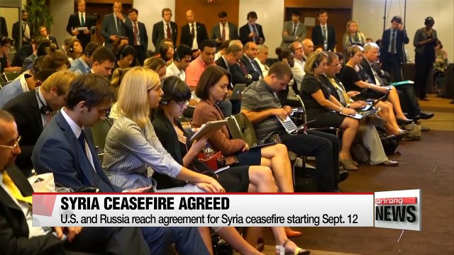 U.S. and Russia reach agreement for Syria ceasefire