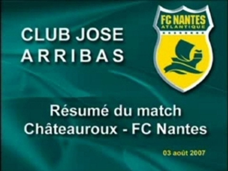 Chateauroux fcna 03.08.07