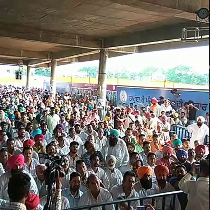 Captain Amarinder Singh  At Ropar