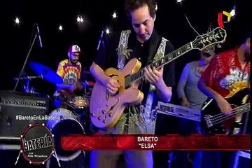 Bareto presentó su nuevo éxito en La Batería