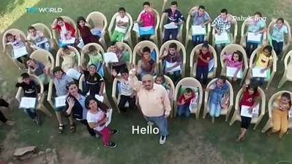 Free English lessons to Yazidi children in Northern Iraq