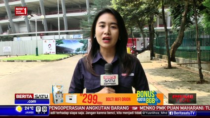 Renovasi untuk Asian Games 2018, Pintu Masuk GBK Ditutup
