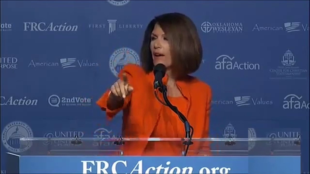 Michelle Bachmann Says Hillary Clinton 'Should Be in Time Doing Jail'