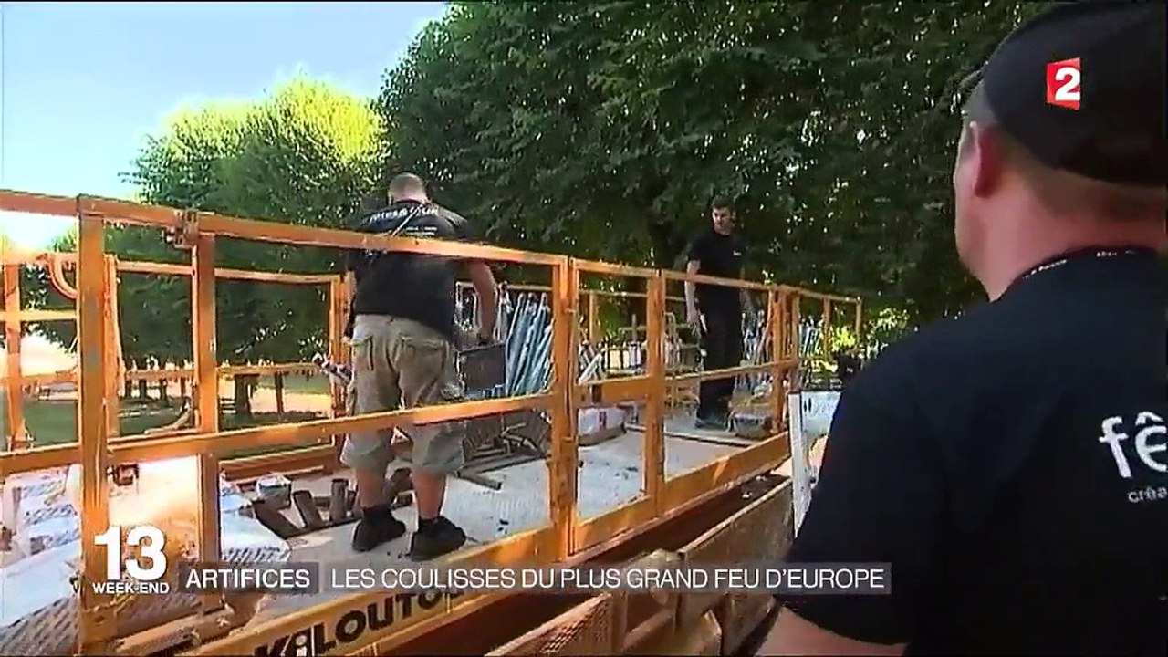 Saint-Cloud : les coulisses du plus grand feu d'artifice d'Europe