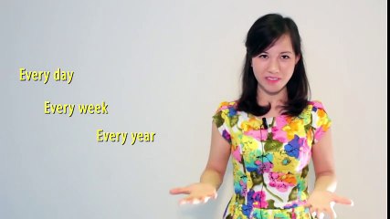 Bài 11 Trạng từ chỉ tần suất trong thì hiện tại đơn tiếng Anh