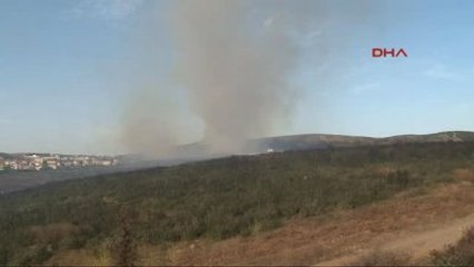 Tuzla'da Askeri Bölgede Yangın
