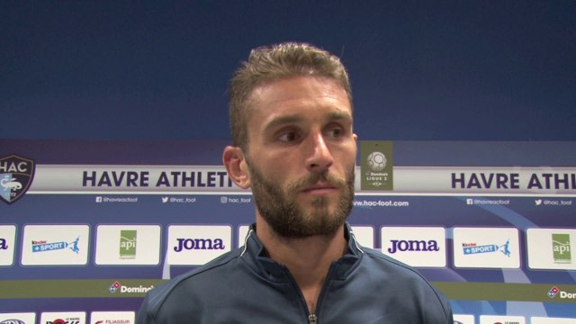 Après HAC - Valenciennes (2-2), réaction de Cédric Cambon