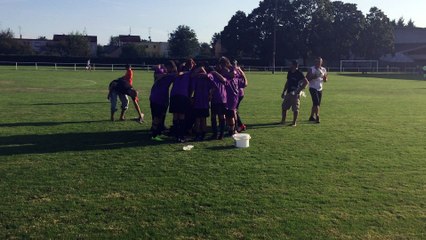 Le CHANT de VICTOIRE des U15  face à Zillisheim