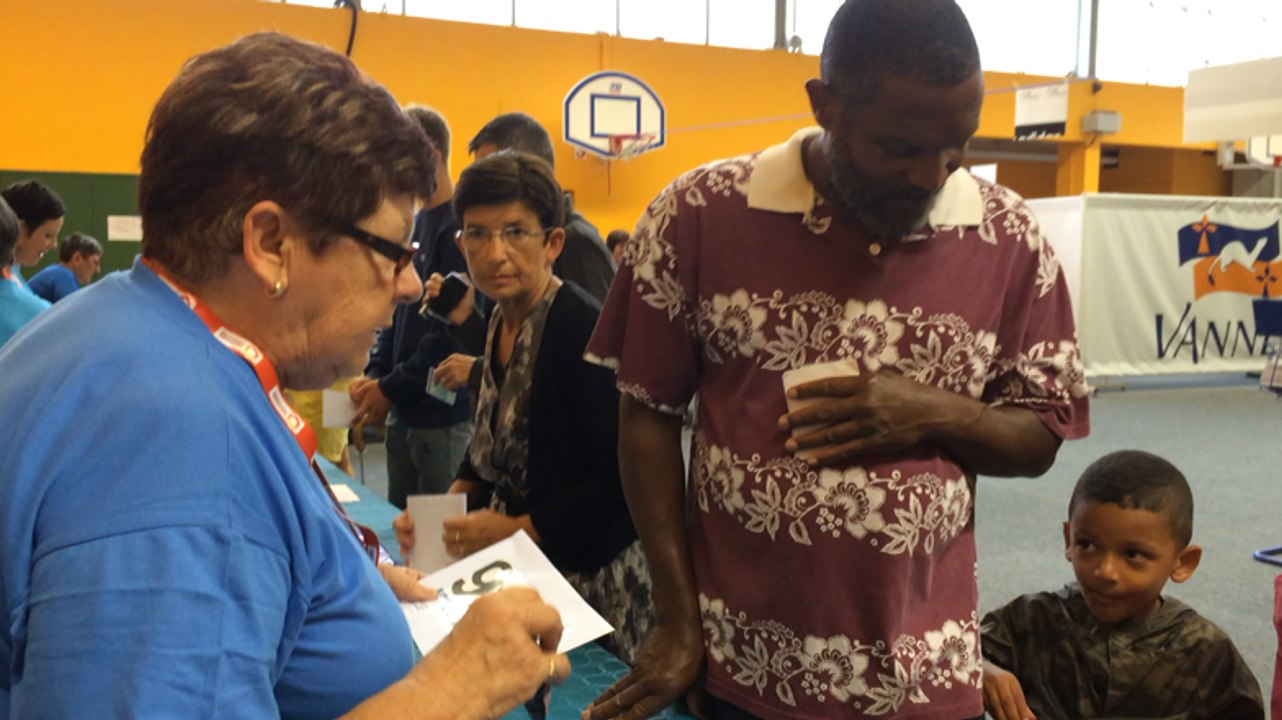 Auray-Vannes: la remise des dossards