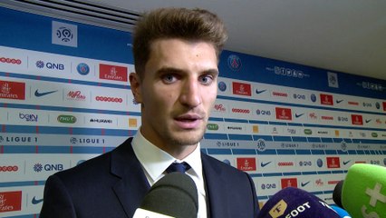 Ligue 1   Paris SG - AS St Etienne: réactions de Thomas Meunier