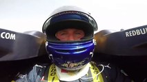 GoPro Thrown Out Of A Red Bull Racing F1 Car (POV Clip)