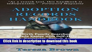 [PDF] Adoption Records Handbook Popular Colection