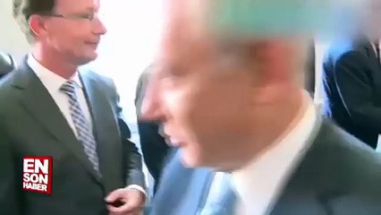 Dutch MP Kuzu Refuses To Shake Hands With Binyamin Netanyahu