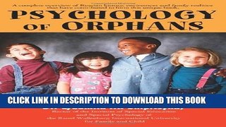 [PDF] Psychology of Orphans Popular Colection