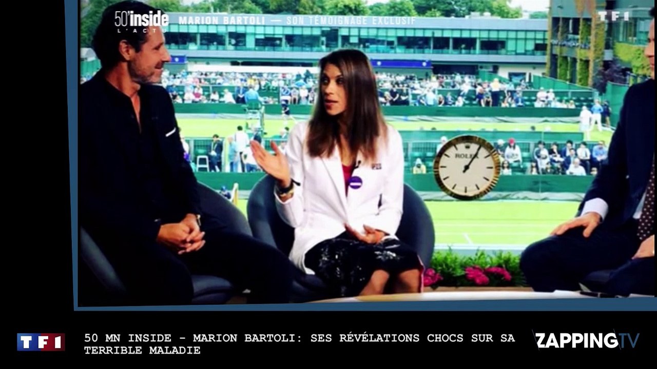 50 mn Inside - Marion Bartoli : Ses révélations chocs sur sa terrible maladie