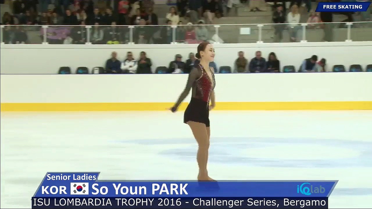 2016 Lombardia Trophy Senior Ladies 박소연 So Youn PARK FS