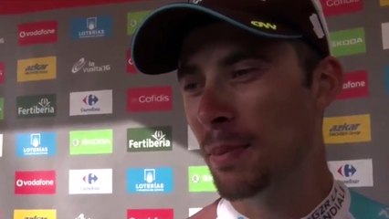 La Vuelta 2016 - Pierre Latour : "Cela fait plaisir cette victoire"