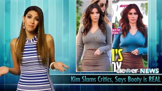 [New] Kim Kardashian Talks Ass Implant Rumors! Before & After Booty Pics 2016