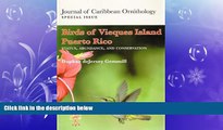 Free [PDF] Downlaod  Birds of Vieques Island Puerto Rico: Status, Abundance, and Conservation