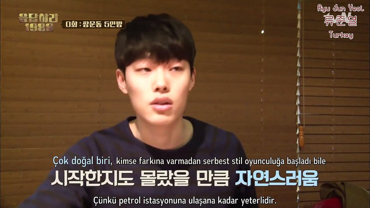 Reply 1988 Seçmeleri - Ryu Jun Yeol (Türkçe Altyazılı)