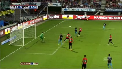 0-3 Joshua Brenet Goal Holland  Eredivisie - 10.09.2016 NEC Nijmegen 0-3 PSV Eindhoven