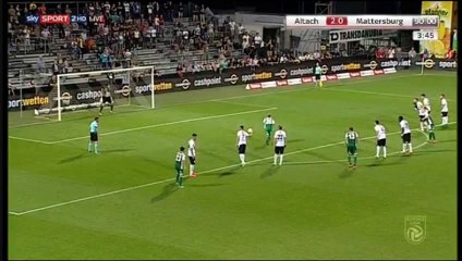 Altach 2-1 Mattersburg Goal (Penalty) Perlak M. 10.09.2016