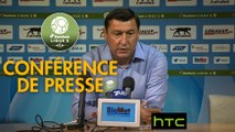 Conférence de presse AJ Auxerre - FC Sochaux-Montbéliard (0-0) : Viorel MOLDOVAN (AJA) - Albert CARTIER (FCSM) - 2016/2017
