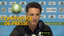 Conférence de presse Amiens SC - Tours FC (3-1) : Christophe PELISSIER (ASC) - Fabien MERCADAL (TOURS) - 2016/2017