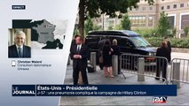 La pneumonie qui complique la campagne d'Hillary Clinton