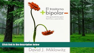 Big Deals  El Trastorno Bipolar (Divulgacion / Autoayuda / Disclosure / Self-Help) (Spanish