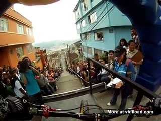Extreme Urban Downhill Bicycle Race